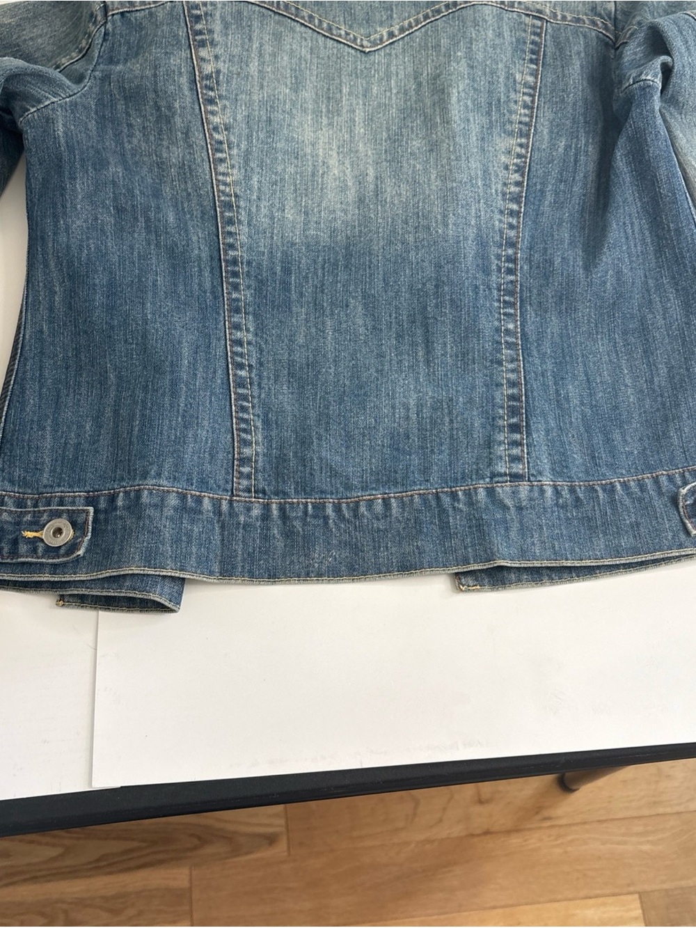 Smart Set Light Blue Denim Jacket - Women's Jean Jacket - Picture 7 of 12